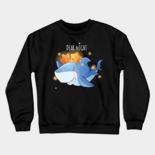 Blue Shark Stars Crewneck Sweatshirt
